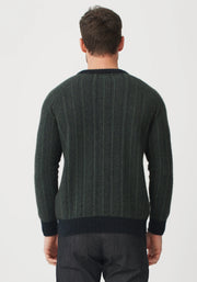 Mens Untouched World Cosmo Sweater Jet/Wilderness 100220