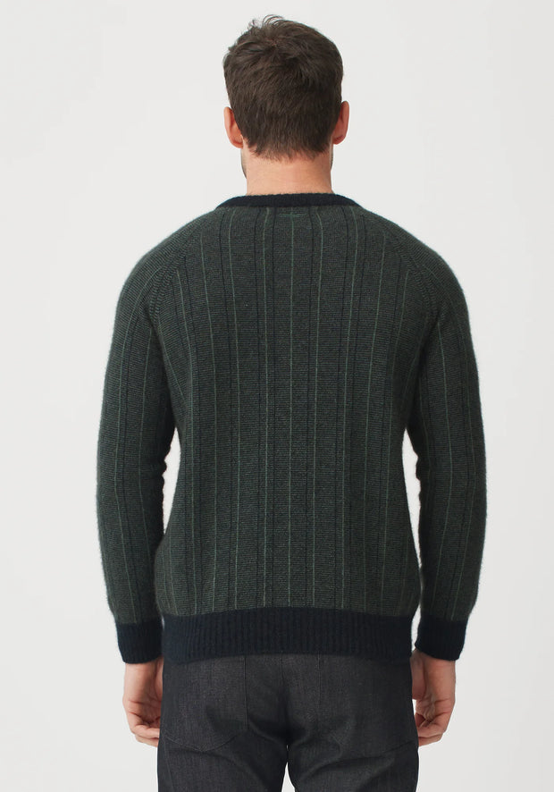 Mens Untouched World Cosmo Sweater Jet/Wilderness 100220