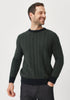 Mens Untouched World Cosmo Sweater Jet/Wilderness 100220