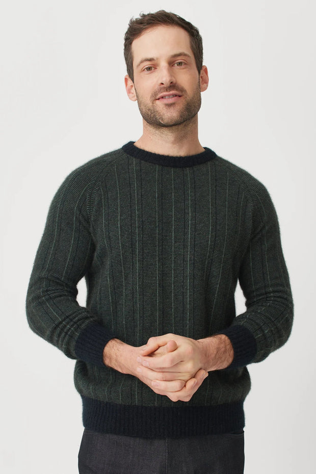 Mens Untouched World Cosmo Sweater Jet/Wilderness 100220