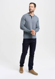 Mens Harry Long Sleeve Polo