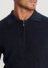 Mens Lee Half Zip  Dark Navy 100259vn