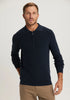 Mens Lee Half Zip  Dark Navy 100259vn