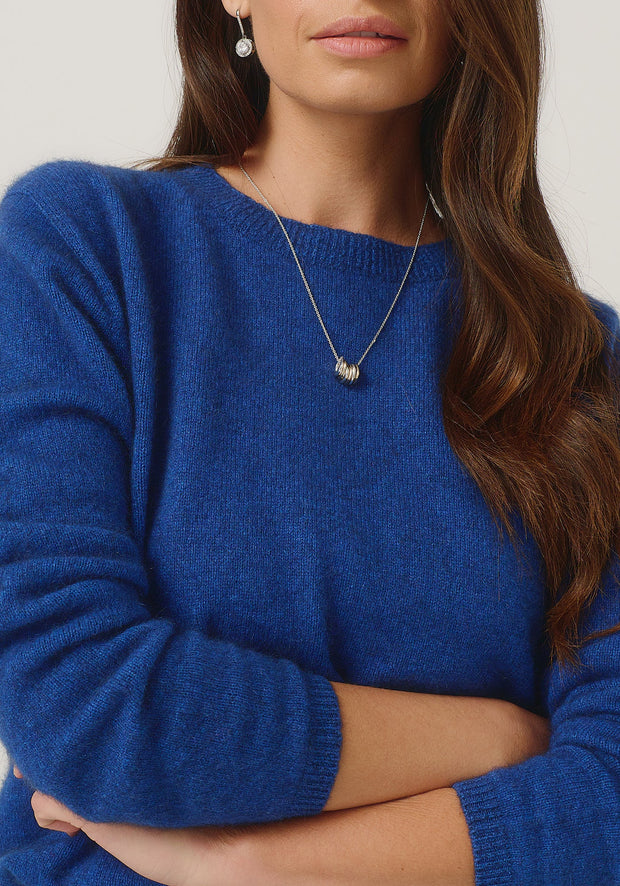 Womens Mia Crew Dusty Blue 100296