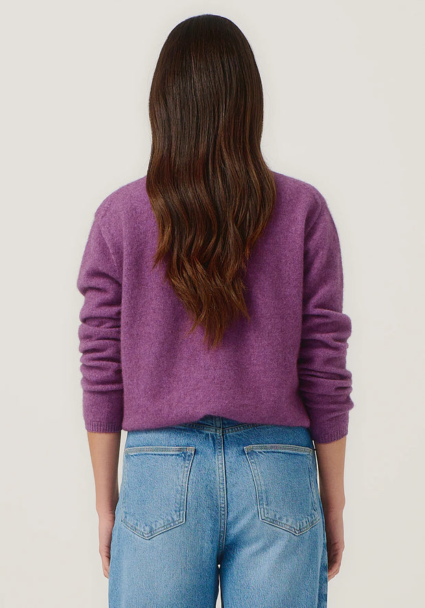 Womens Mia Crew Lilac 100296