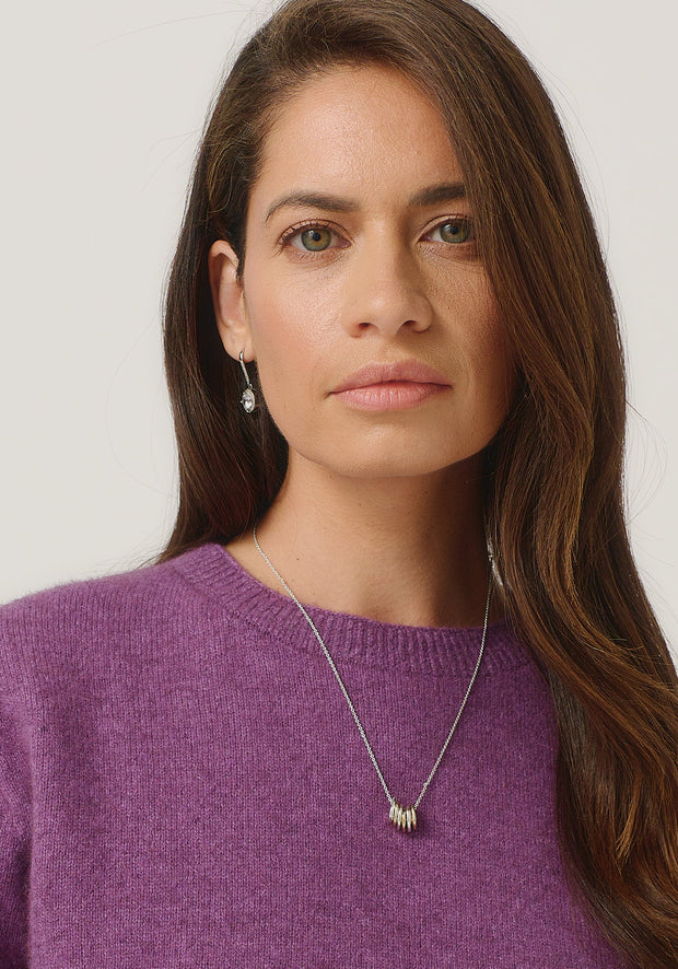 Womens Mia Crew Lilac 100296