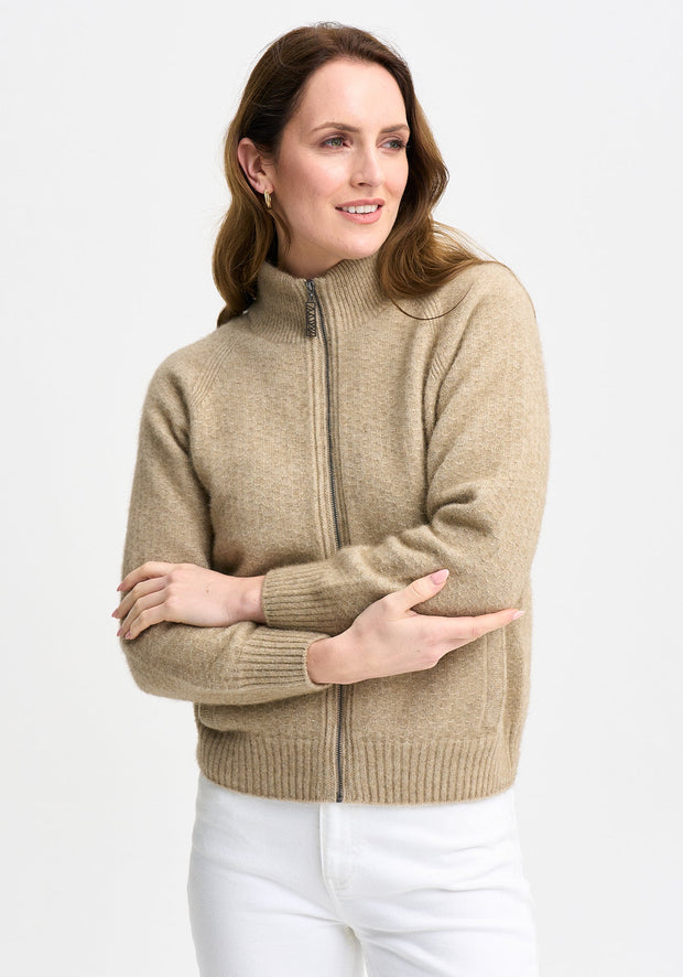 Womens Arianne Jacket -Latte-100300