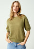 Womens June Knit Tee Pale Sprig 100313