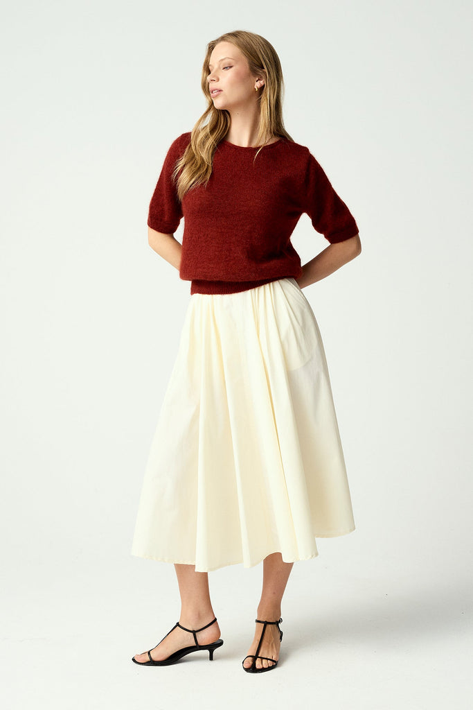 Womens June Knit Tee Tuscany 100313