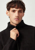 Mens Matatua Half Zip  Beech Fleck 100448