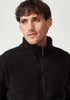 Mens Matatua Half Zip  Beech Fleck 100448