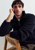 Mens Matatua Half Zip  Beech Fleck 100448