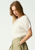 Womens Hannah Tee Ecru 100457