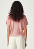 Womens Haze Knit Top Rosewood 100357VN