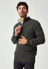 Mens Estuary Half Zip Basalt/Latte 1500