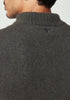 Mens Estuary Half Zip Basalt/Latte 1500