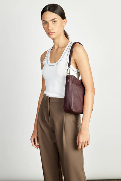 Rosie Shoulder Bag - Merlot