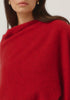 Womens Two Tone Poncho Rata Jet 1623