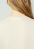 Womens Easy Knit Tee Ecru 1843