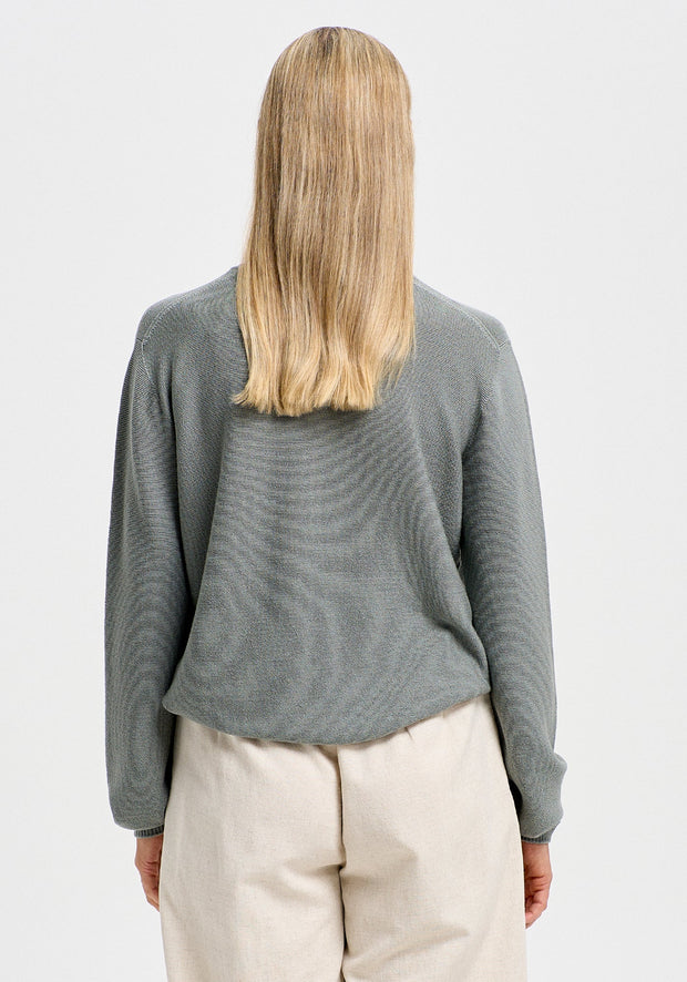 Womens Stitch Sweater -Pistachio-1859