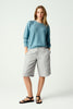 Womens Stitch Sweater  Seafoam 1859