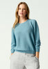 Womens Stitch Sweater  Seafoam 1859