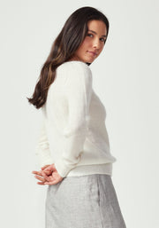 Womens Muse Sweater Alabaster 100381