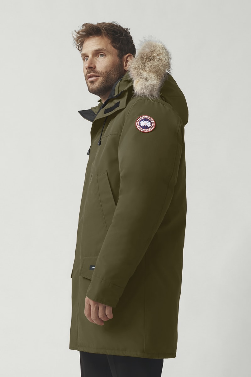 Mens Heritage Langford Parka Military Green 2062M Canada Goose