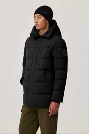 Mens Carson Parka - Crinkle Cotton  Black 2079MB2