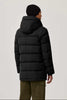 Mens Carson Parka - Crinkle Cotton  Black 2079MB2
