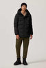Mens Carson Parka - Crinkle Cotton  Black 2079MB2