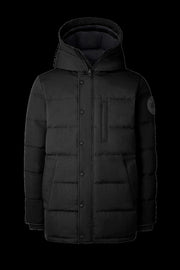 Mens Carson Parka - Crinkle Cotton  Black 2079MB2