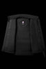 Mens Garson Vest Crinkle Cotton Black 2081MB2