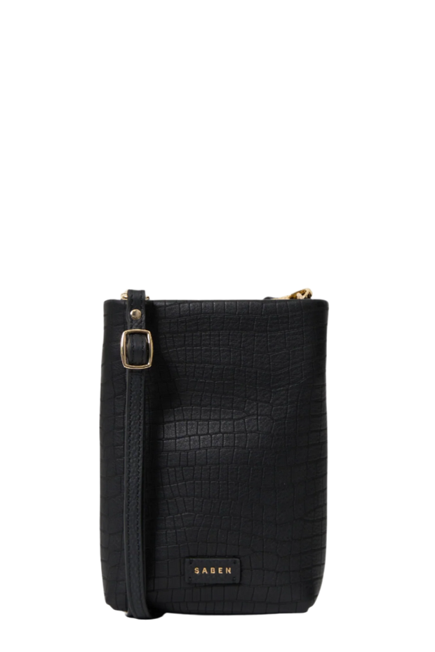 Maggie Crossbody -Black Luxe