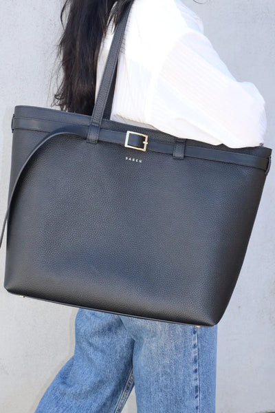 Saben Tia Shoulder Bag Black + Bronze