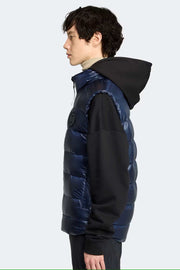 Mens Crofton Down Vest Black Label Atlantic Navy-2229MB