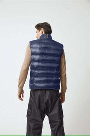 Mens Crofton Down Vest Black Label Atlantic Navy-2229MB