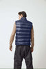 Mens Crofton Down Vest Black Label Atlantic Navy-2229MB