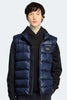 Mens Crofton Down Vest Black Label Atlantic Navy-2229MB