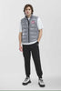 Mens Crofton Down Vest -Boulder Grey-2229M