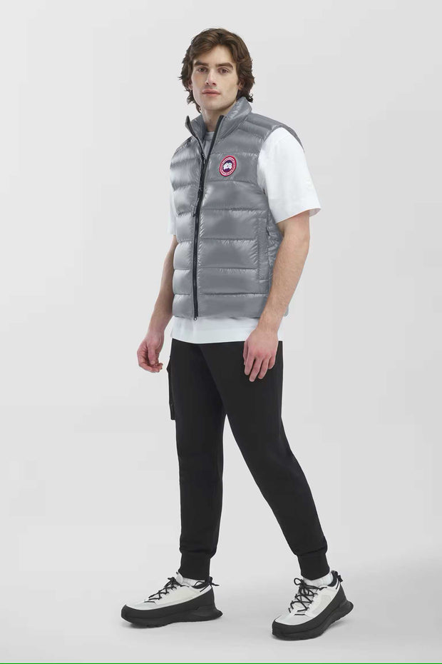 Mens Crofton Down Vest -Boulder Grey-2229M