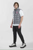 Mens Crofton Down Vest -Boulder Grey-2229M
