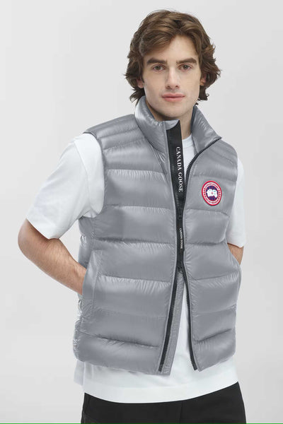 Mens Crofton Down Vest -Boulder Grey-2229M