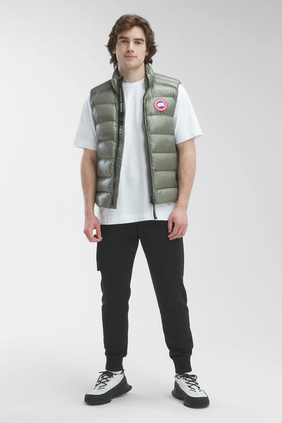 Mens Crofton Down Vest - Sagebrush