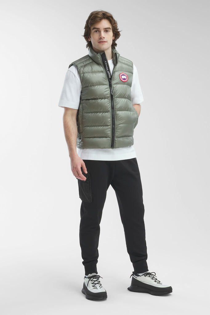 Mens Crofton Down Vest - Sagebrush