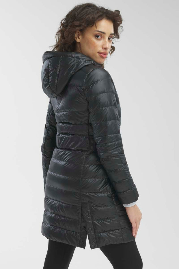 Womens Cypress Hooded Jacket - Black