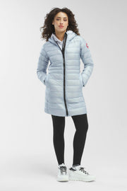 Womens Cypress Hooded Jacket - Dawn Blue