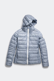 Womens Cypress Hoody White Disc - Light Ozone Blue