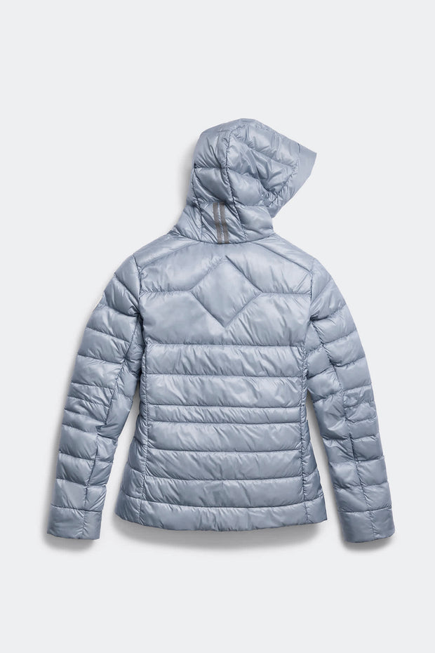 Womens Cypress Hoody White Disc - Light Ozone Blue