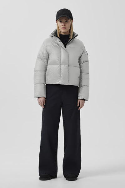 Cypress Cropped Puffer Black Label Silver Birch 2256WB